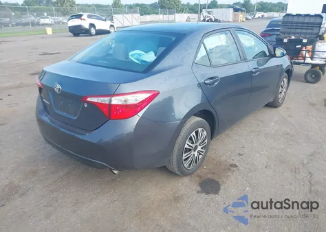 2015 Toyota Corolla L из США, поврежденный, VIN 2T1BURHE0FC390081
